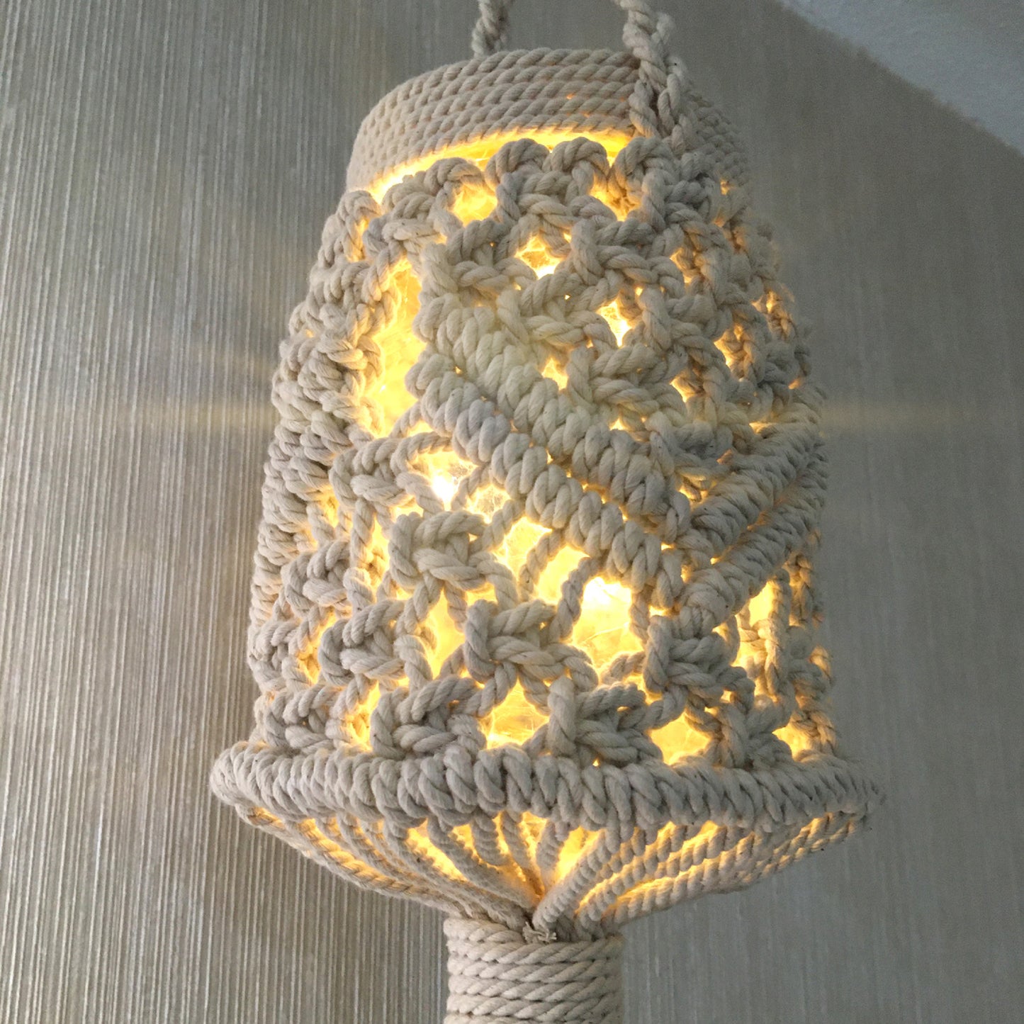 Lámpara decorativa nido de luz