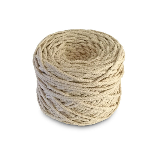 Cordón de algodón tejido
