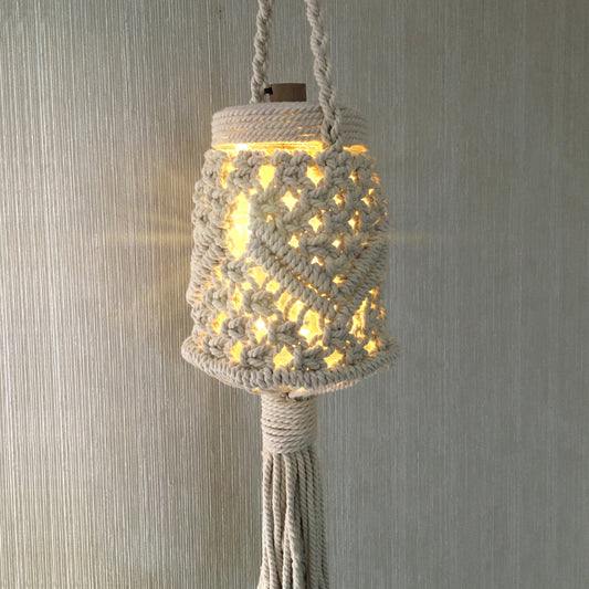 Lámpara decorativa nido de luz
